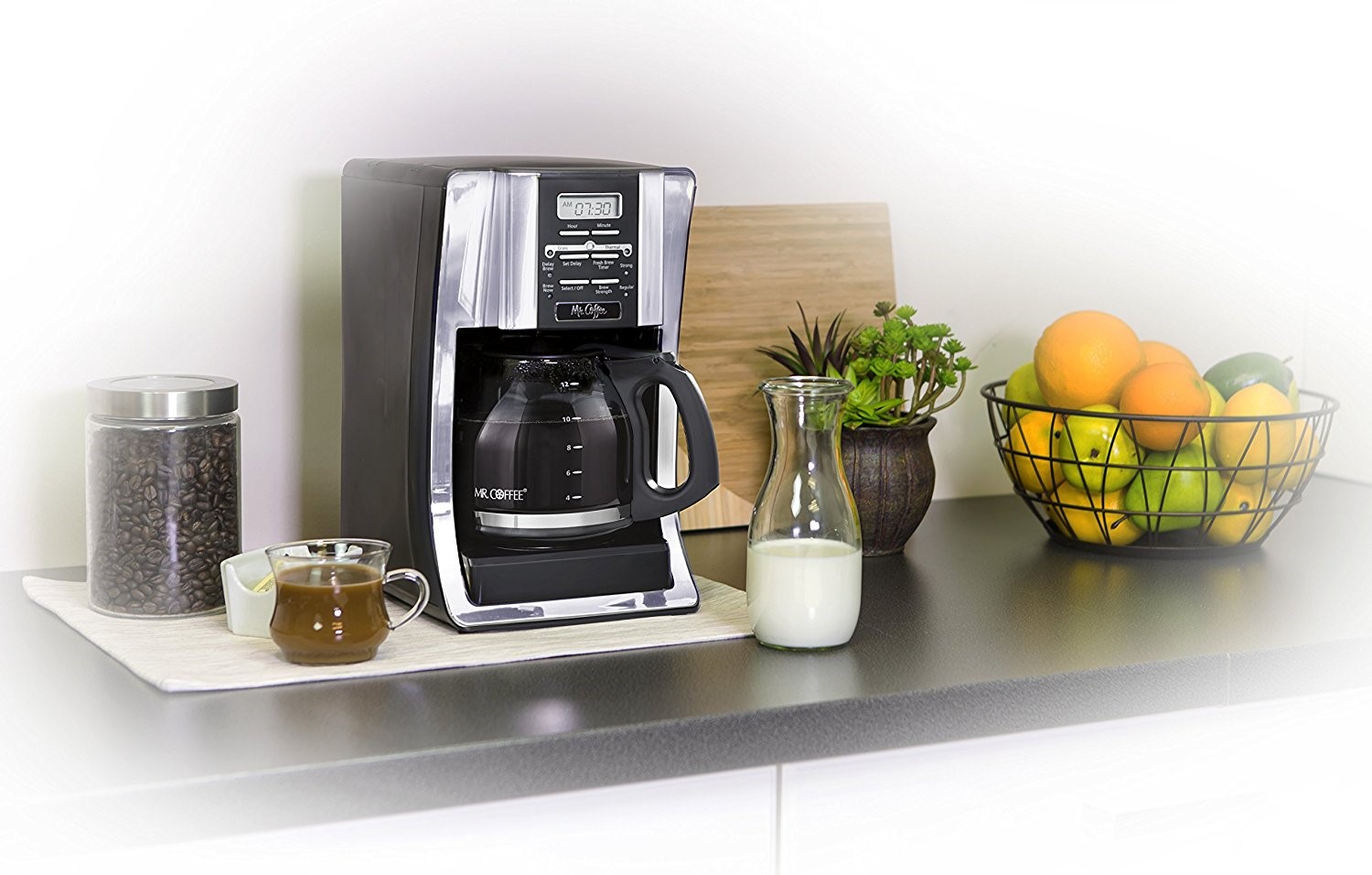Mr. Coffee BVMC-SJX33GT 12-Cup Programmable Coffeemaker,